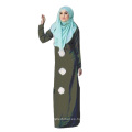 La última moda vestido de rezo musulmán musulmán abaya ropa con la bufanda del hijab joroba bata abaya vestido musulmán